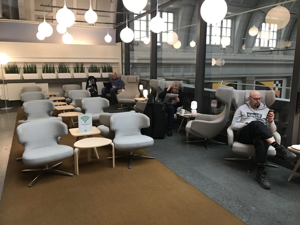SJ Lounge i Stockholm