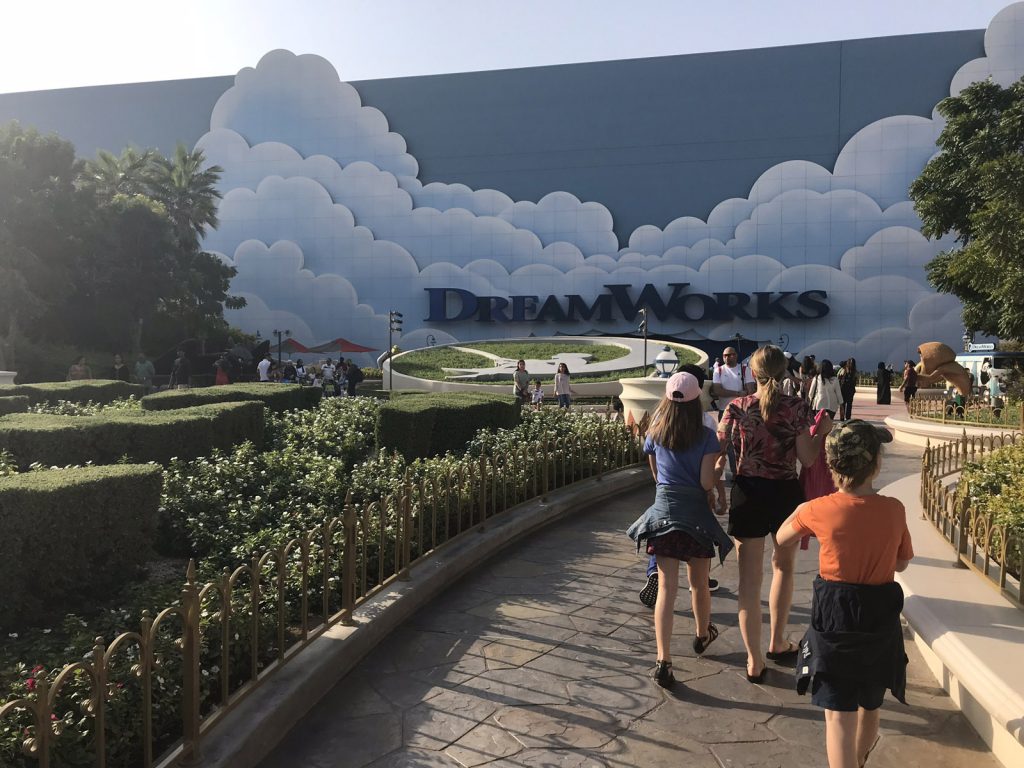 Dreamworks på Parks and Resorts Dubai