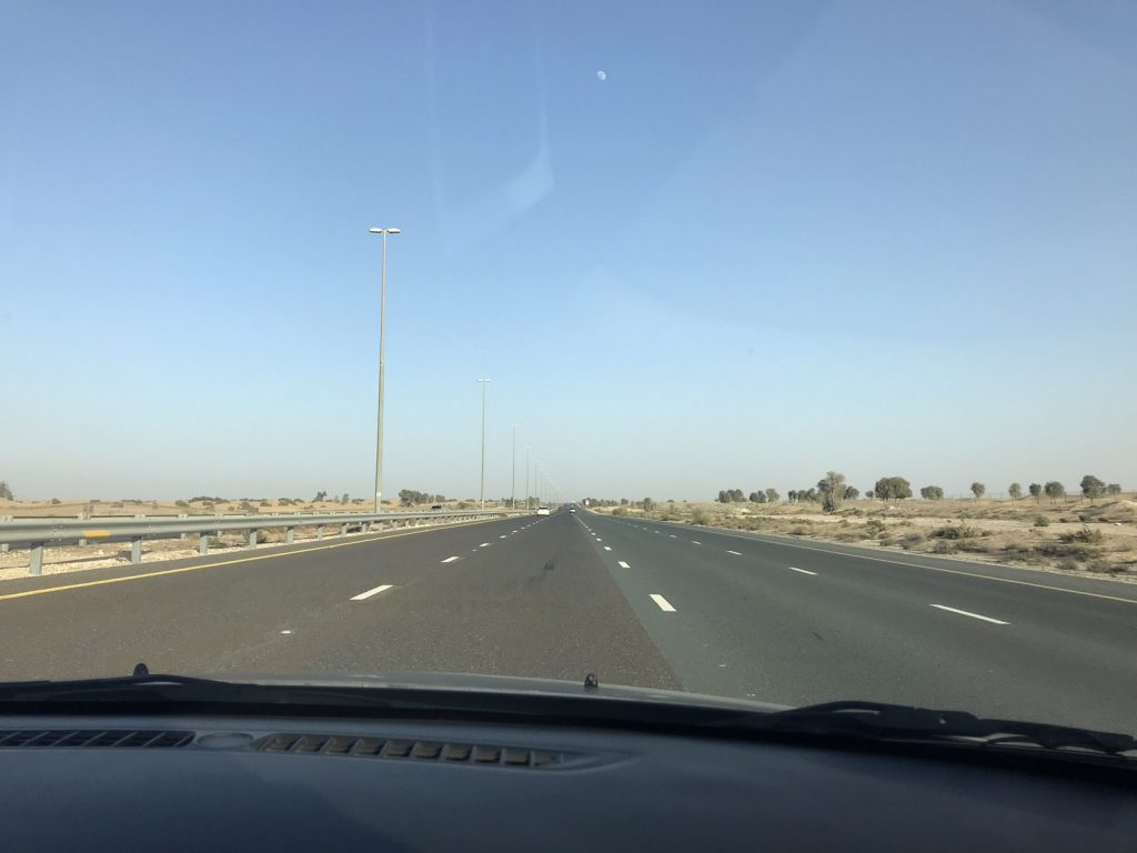 Dubais öken på egen hand