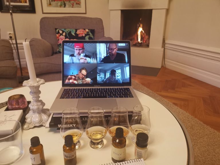 Whiskyprovning på distans