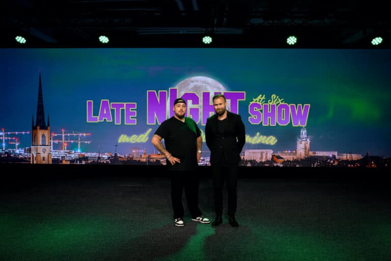 Late Night Show i Stockholm med Anis Don Demina