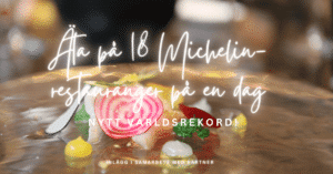 Äta på 18 Michelin-restauranger på en dag