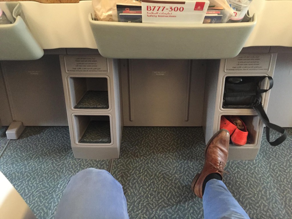 Business class med Emirates