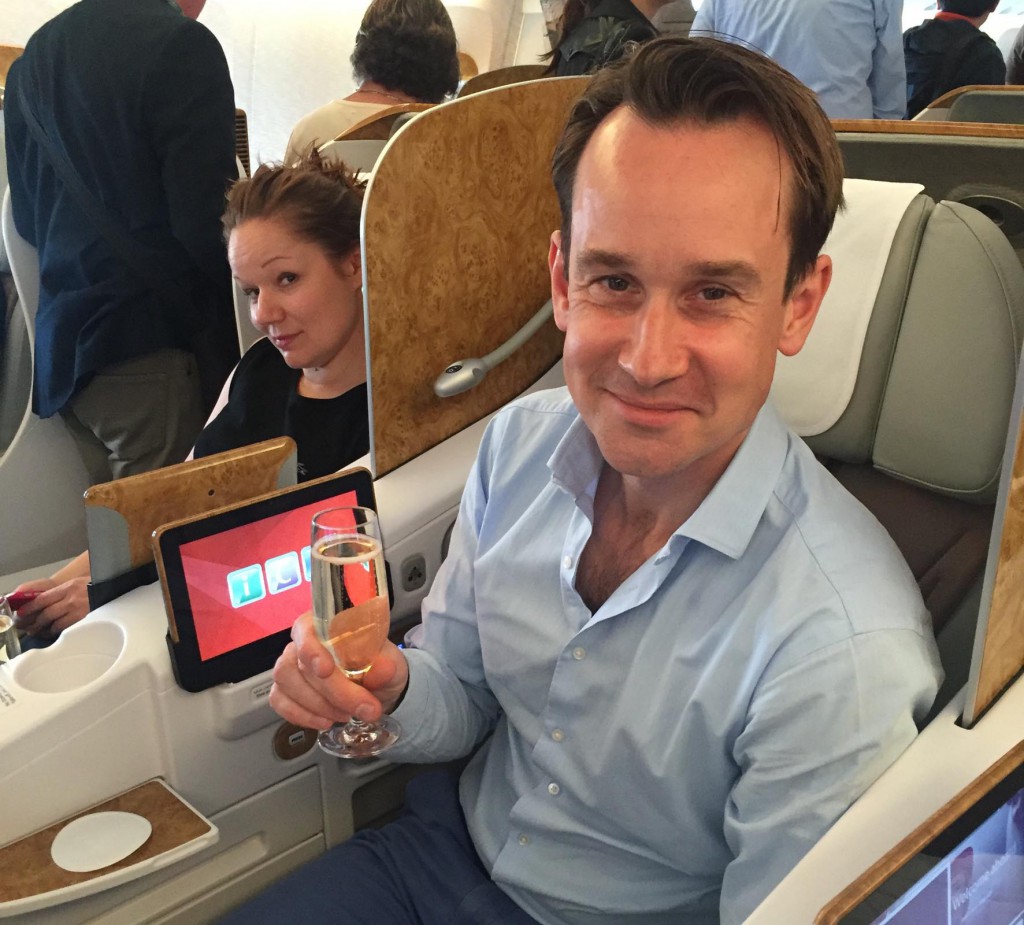 Business class med Emirates