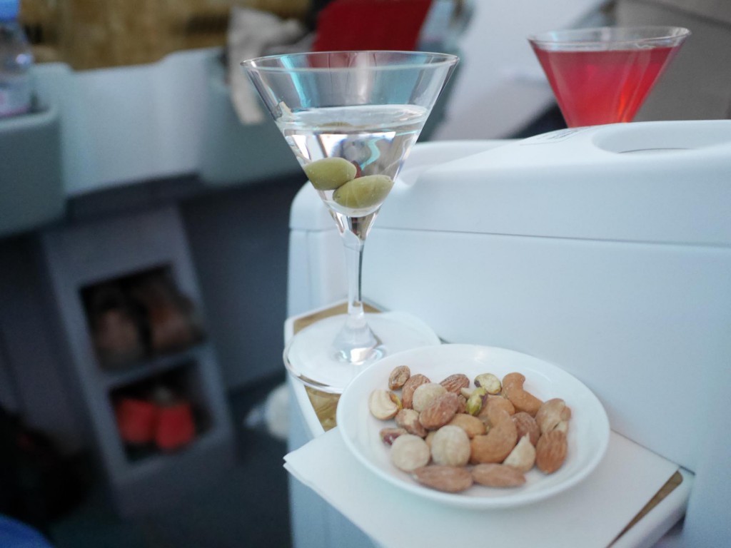 Business class med Emirates