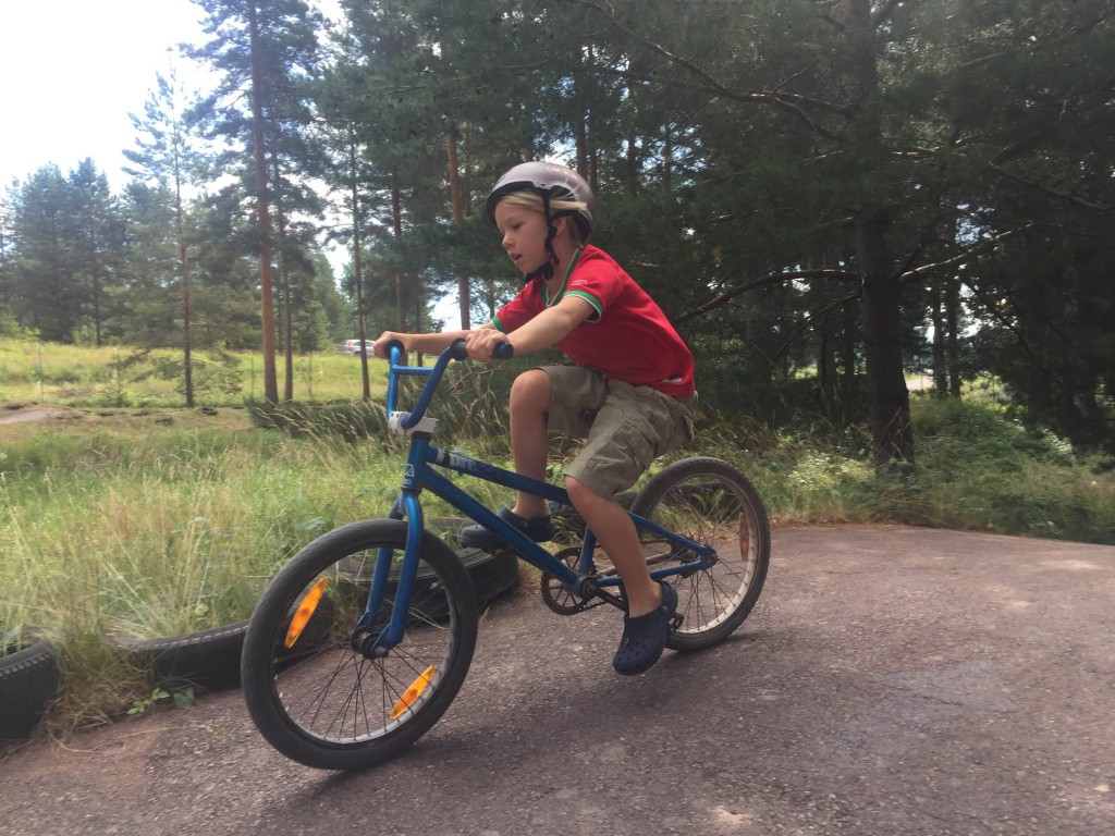 BMX-bana Leksand sommarland