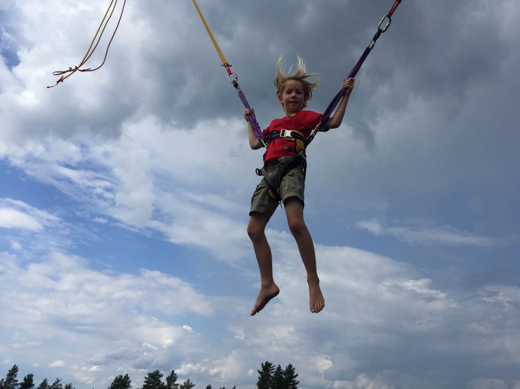 ungytrampolin Leksand sommarland