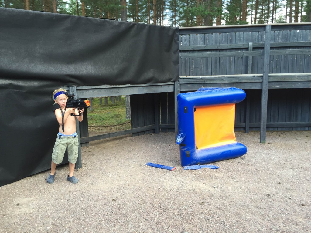 Fun Laser tag på Leksand Sommarland