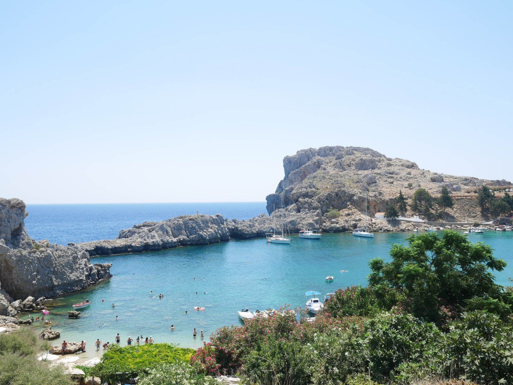 St Pauls Bay Lindos Rhodos