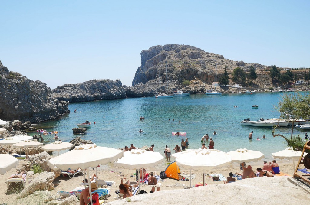 St Pauls Bay Lindos Rhodos