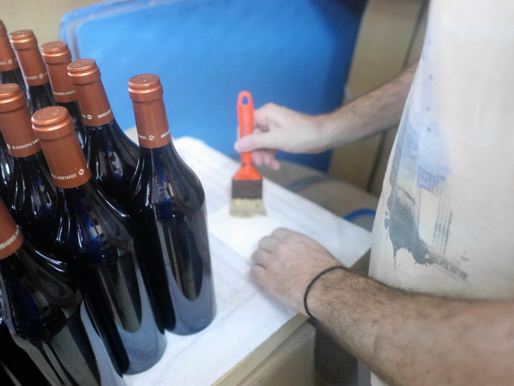 Vinprovning Rhodos hos Alexandris Family Winery