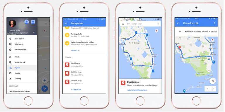 Planera din roadtrip med Google Maps - Matochresebloggen