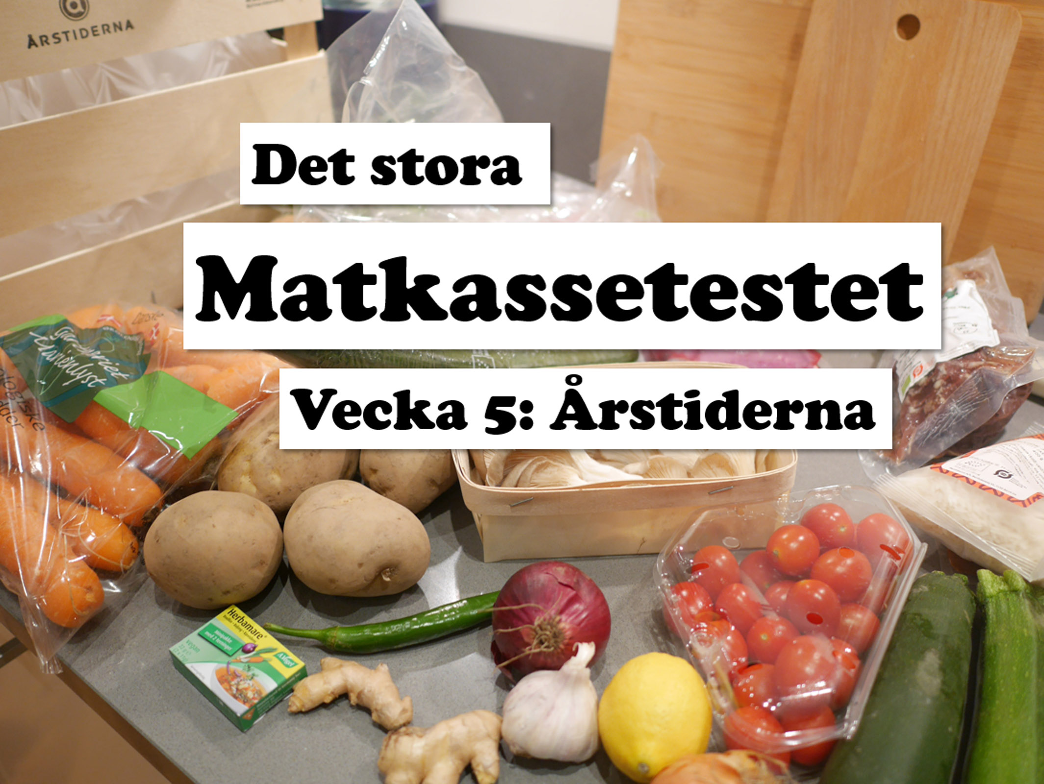Årstiderna Originalmatkasse