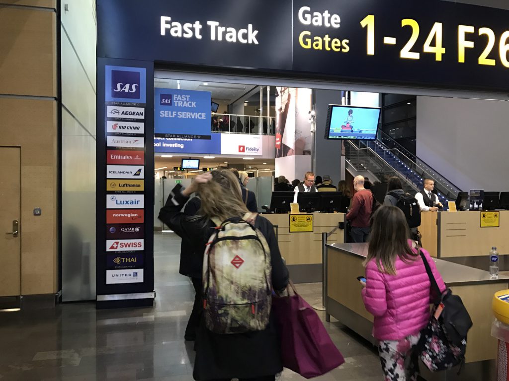 Arlanda Fast track