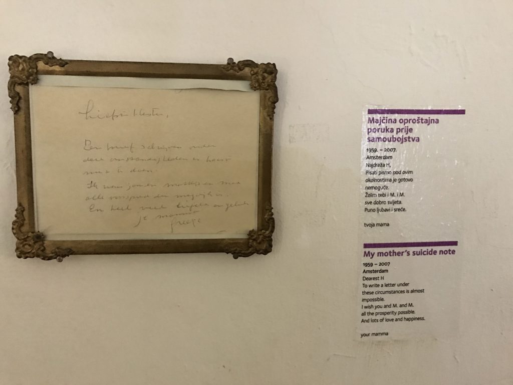 Museum of Broken relationships Zagreb