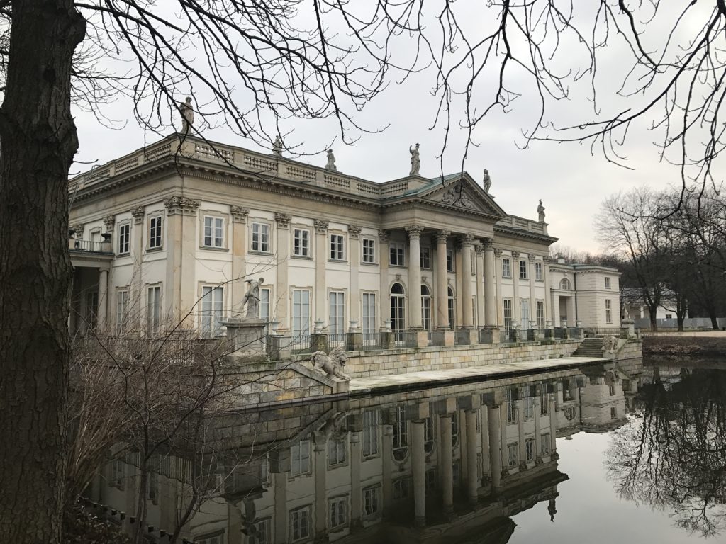 Sightseeing i Warszawa Łazienki Park