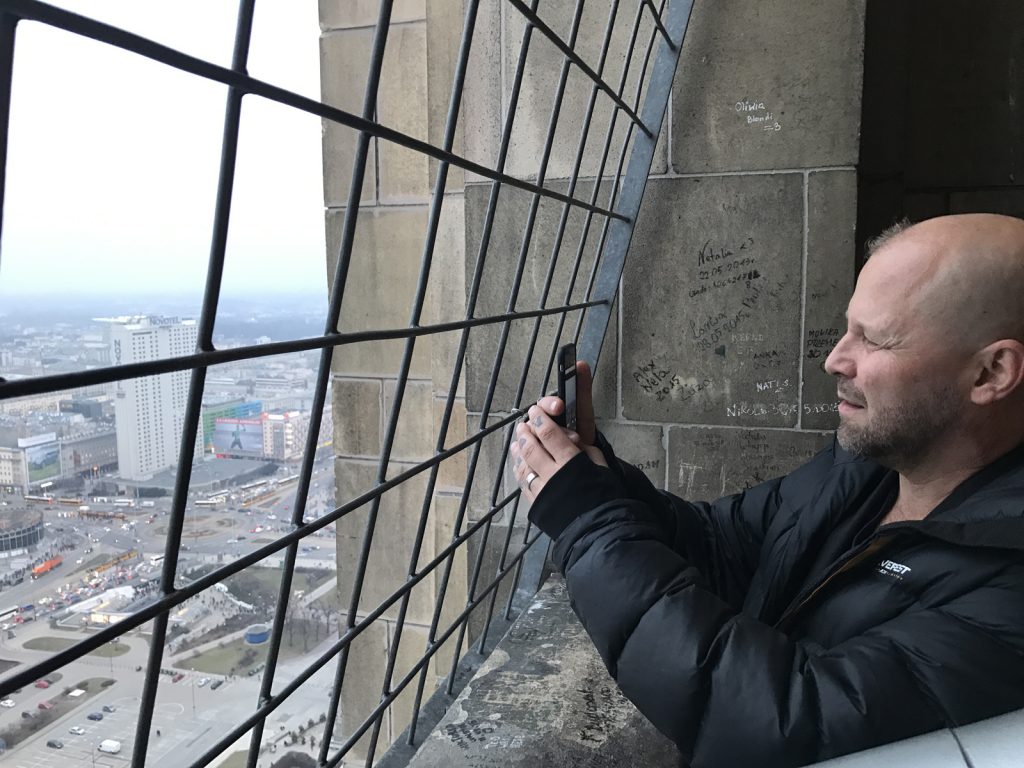 Sightseeing i Warszawa Palace of Culture and Science