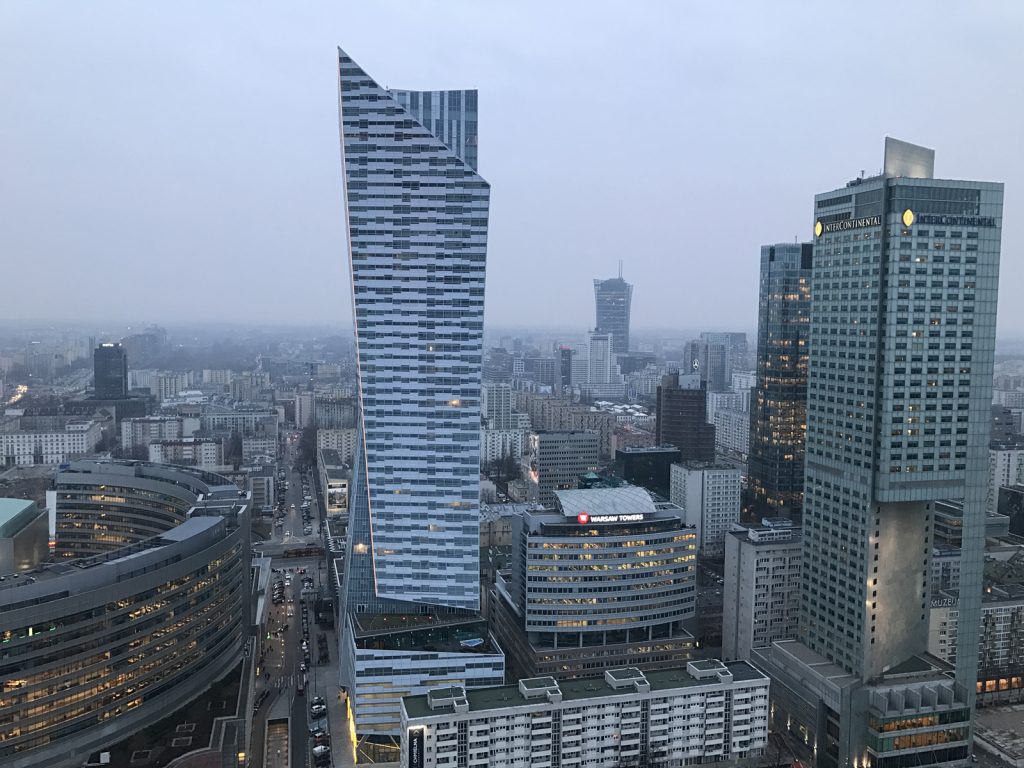 Sightseeing i Warszawa Palace of Culture and Science