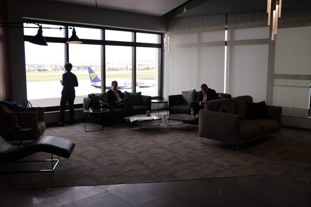 VIP-lounge på Maltas Flygplats