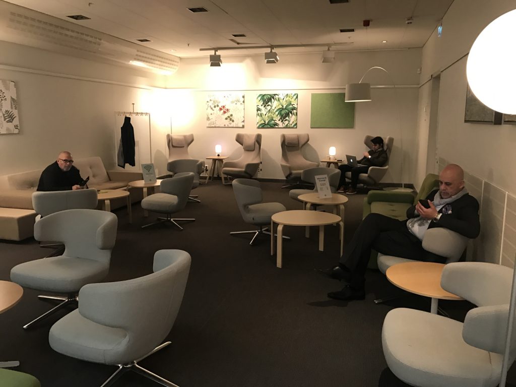SJ Lounge i Stockholm