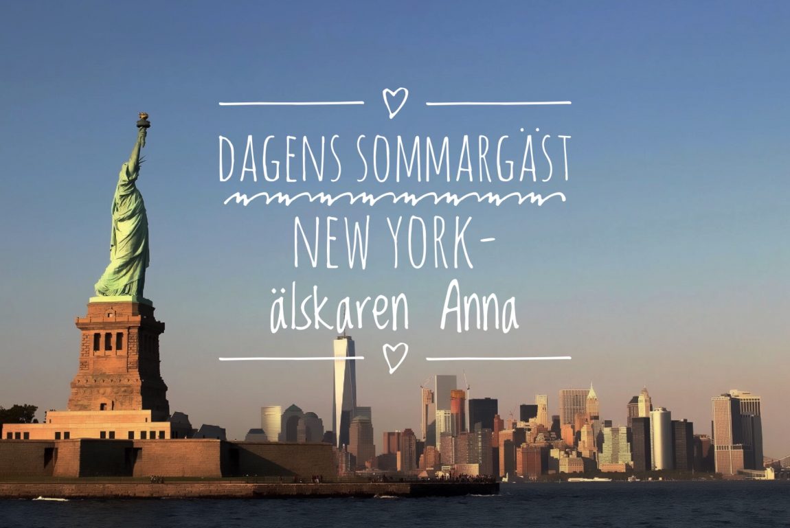 agens Sommargäst - Newyorkbloggaren Anna