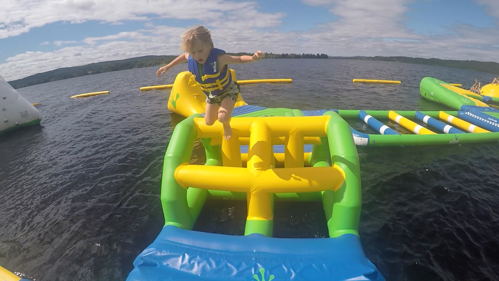 Leksand Sommarland Wipeout Siljan