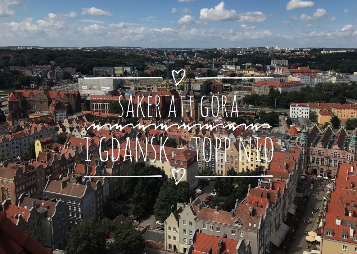Saker att göra i Gdansk