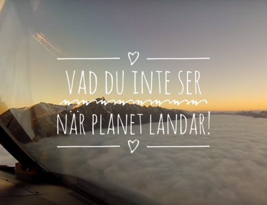 Vad du inte ser när planet landar