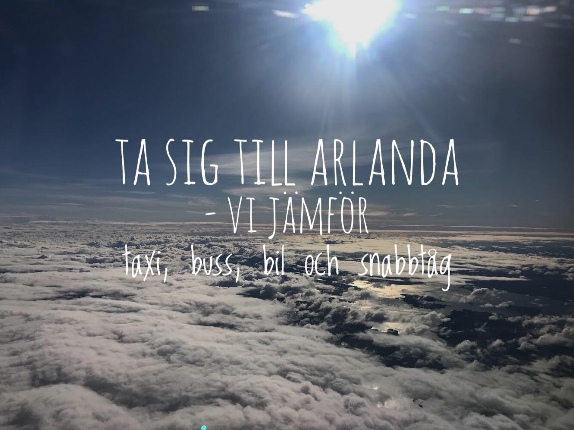 Ta sig till Arlanda