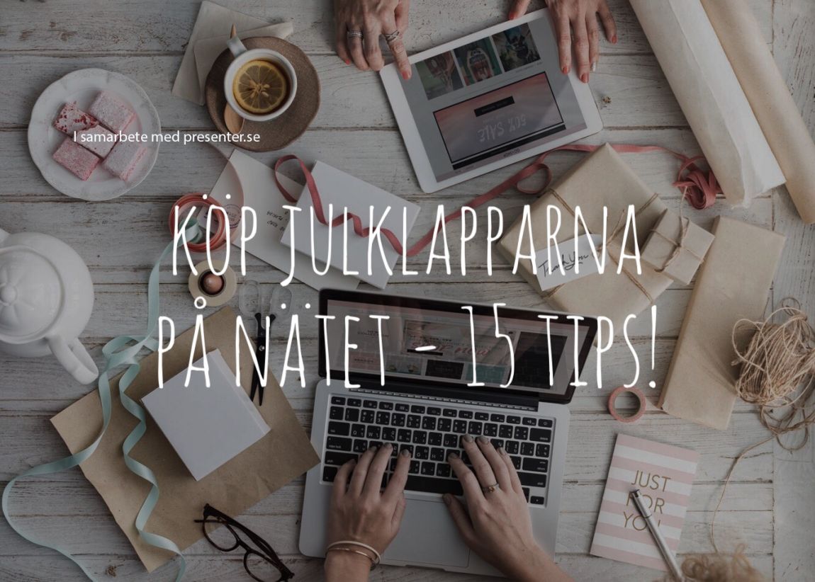Köp julklapparna på nätet