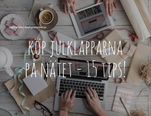Köp julklapparna på nätet