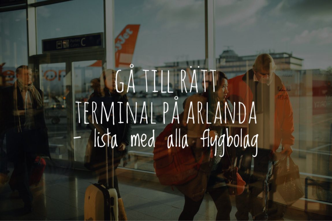 Vilken terminal på Arlanda