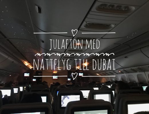 Nattflyg till Dubai med Emirates