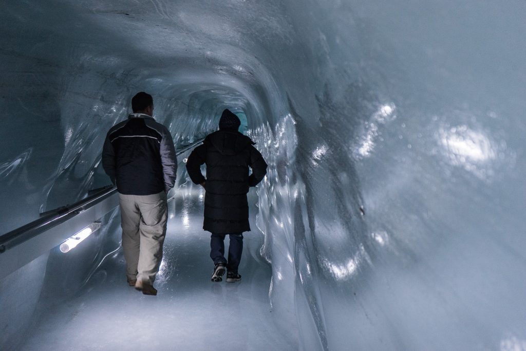 Ice Palace på Jungfraujoch 