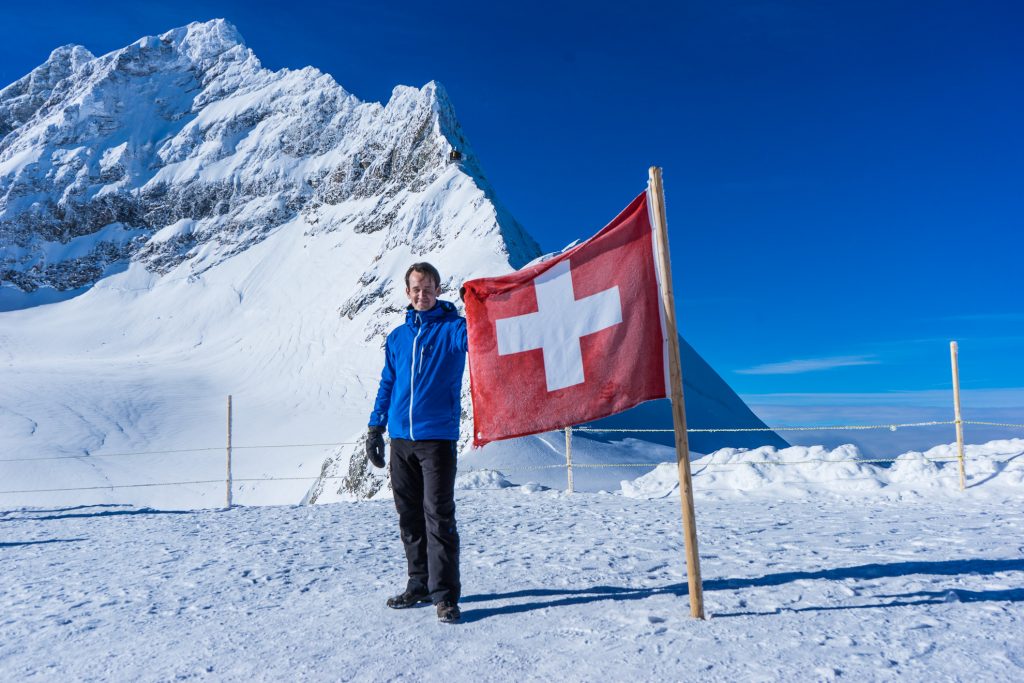 Glacier Plateau på Jungfraujoch 