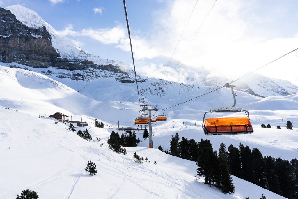 Kleine Scheidegg i Schweiz