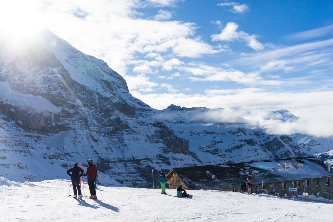 Kleine Scheidegg i Schweiz