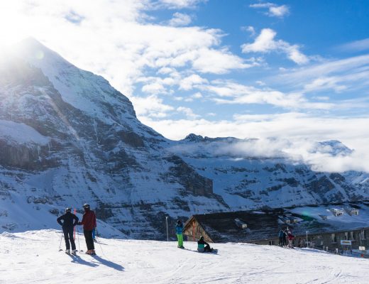 Kleine Scheidegg i Schweiz