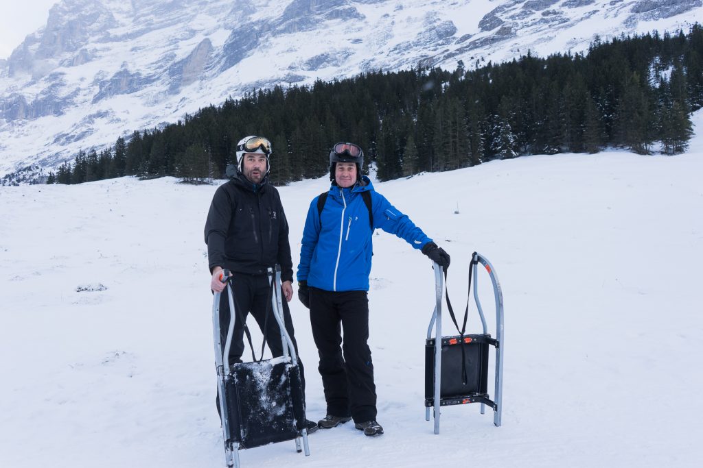 Kälkåkning i Schweiz