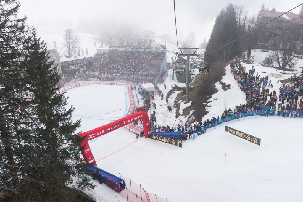 Lauberhorn Ski Race i Wengen