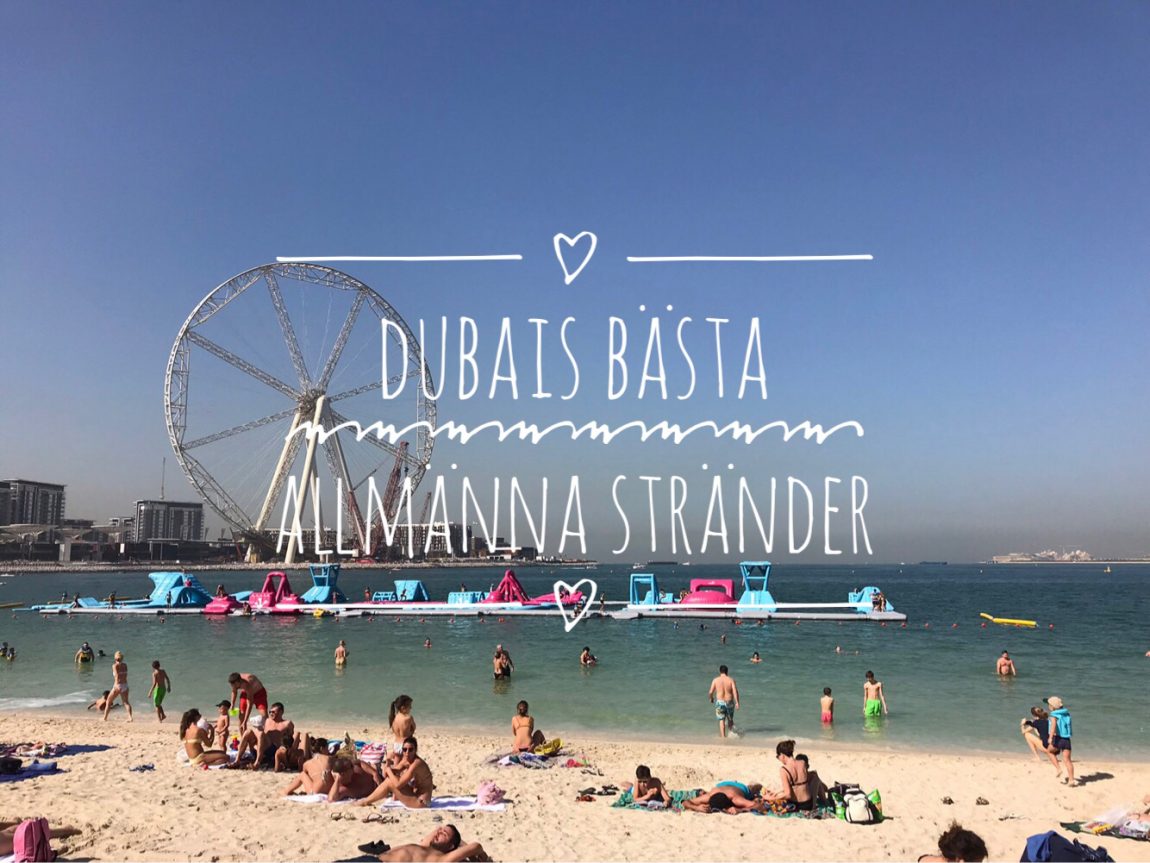 Dubais bästa allmänna stränder