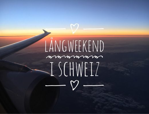 Långweekend i Schweiz