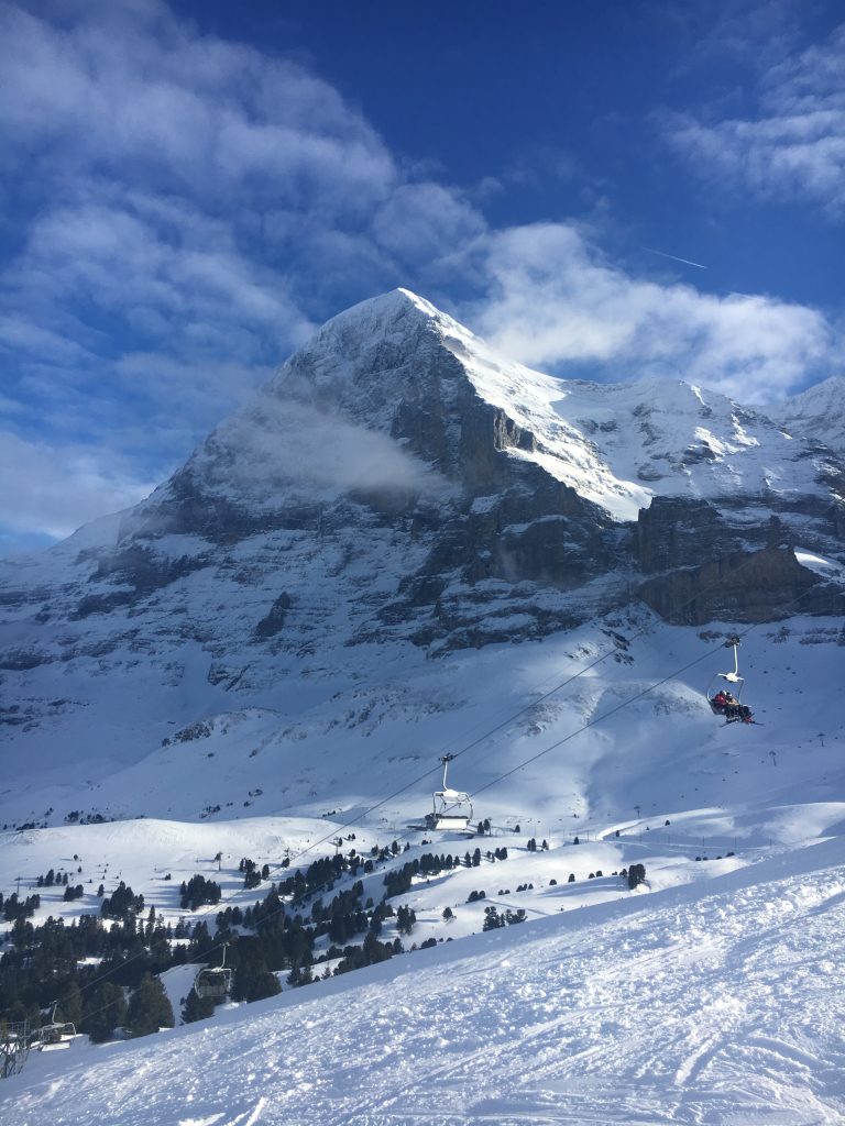 Kleine Scheidegg i Schweiz