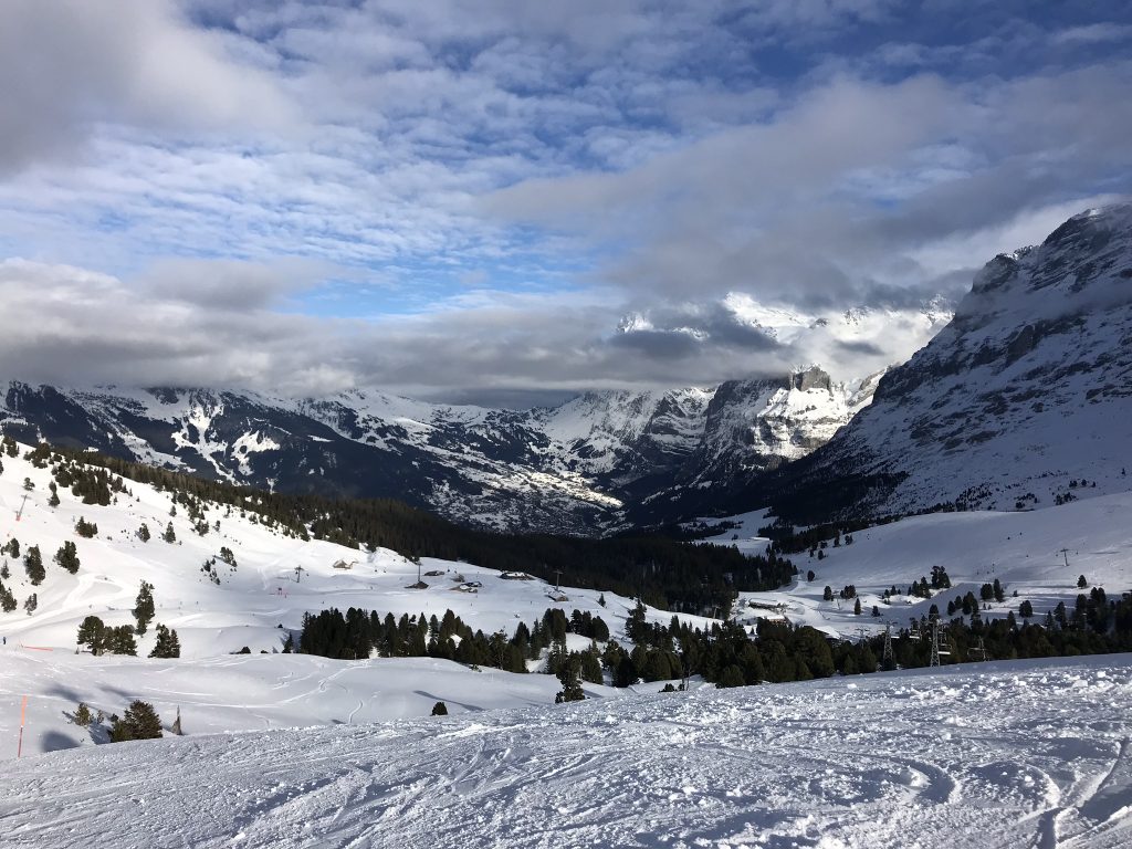 Kleine Scheidegg i Schweiz
