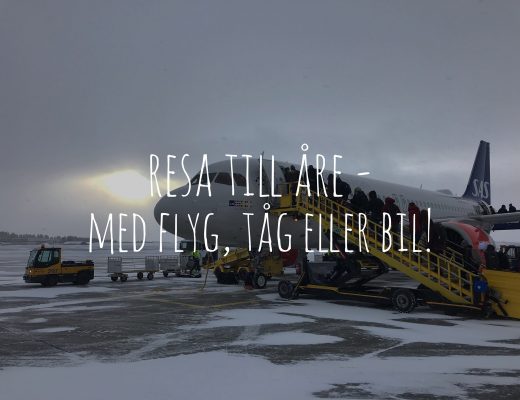 Resa till Åre med flyg