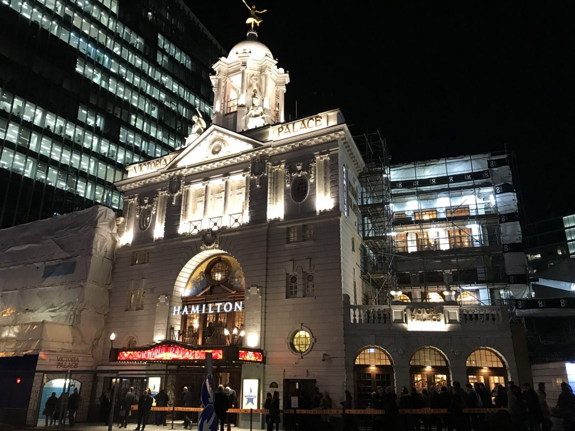 Hamilton musikal i London