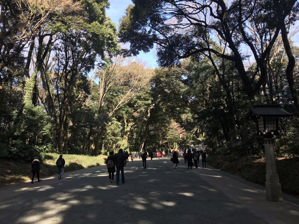 Trädgårdar och tempel i Tokyo