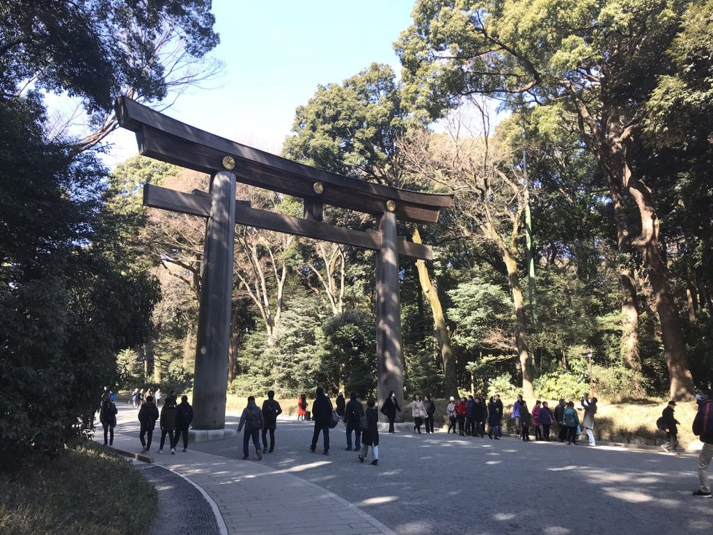 Trädgårdar och tempel i Tokyo