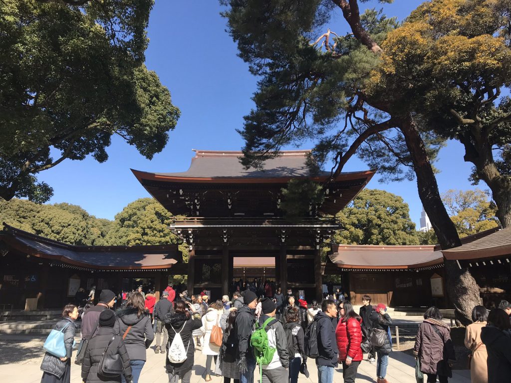 Trädgårdar och tempel i Tokyo