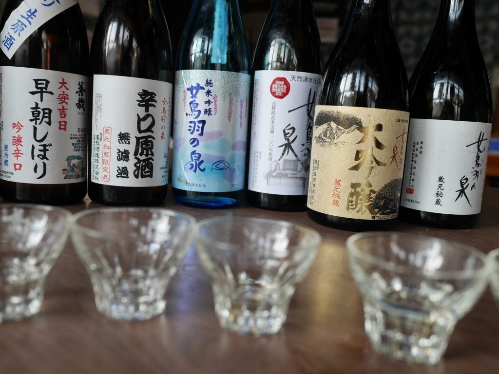Saképrovning i Japan